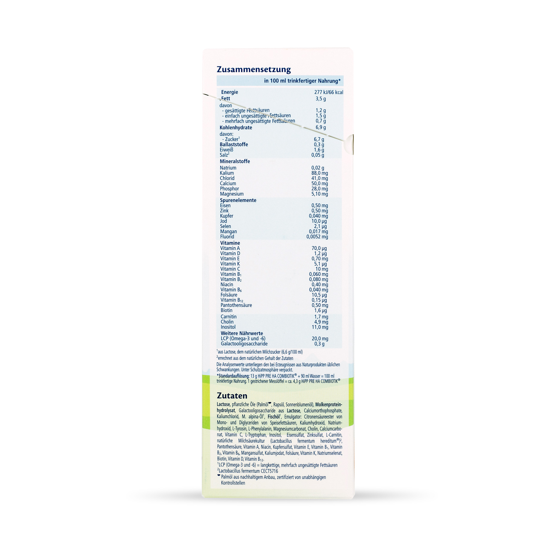 HiPP 1 HA-Combiotic – Hypoallergenic Infant Formula